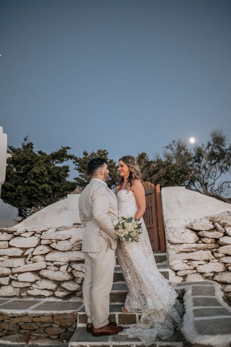 Dianna & Ali Wedding in Ios Island