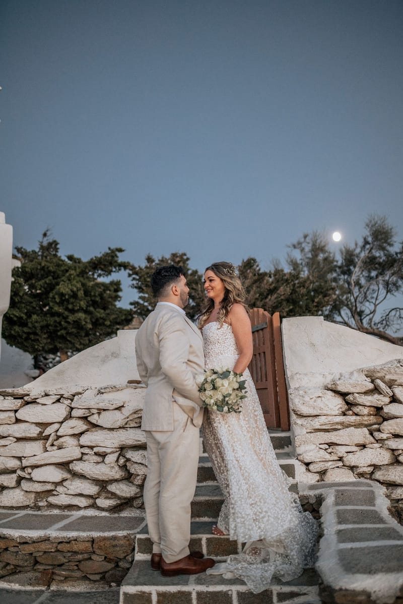 Dianna & Ali Wedding in Ios Island