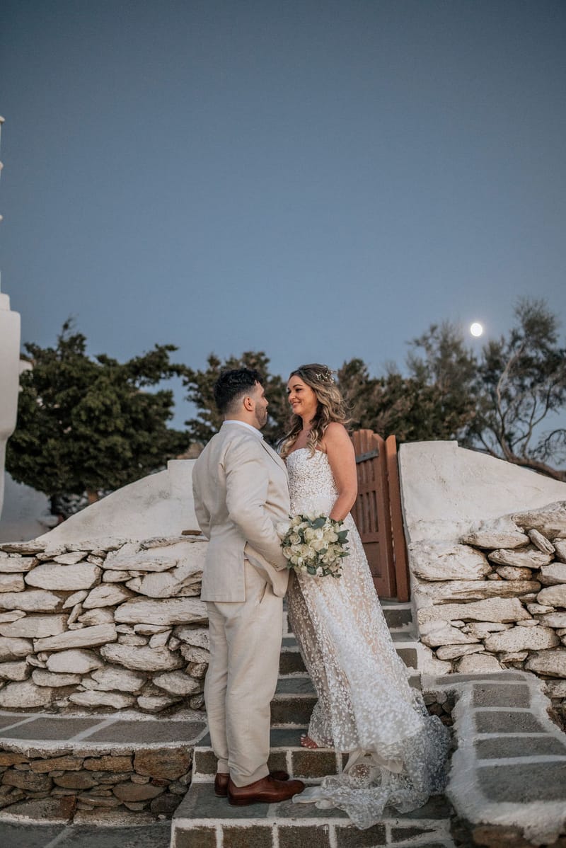 Dianna & Ali Wedding in Ios Island