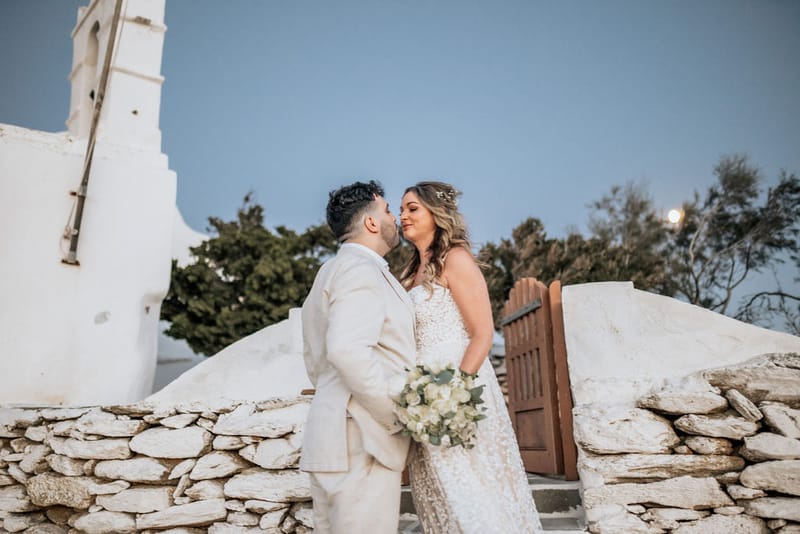 Dianna & Ali Wedding in Ios Island