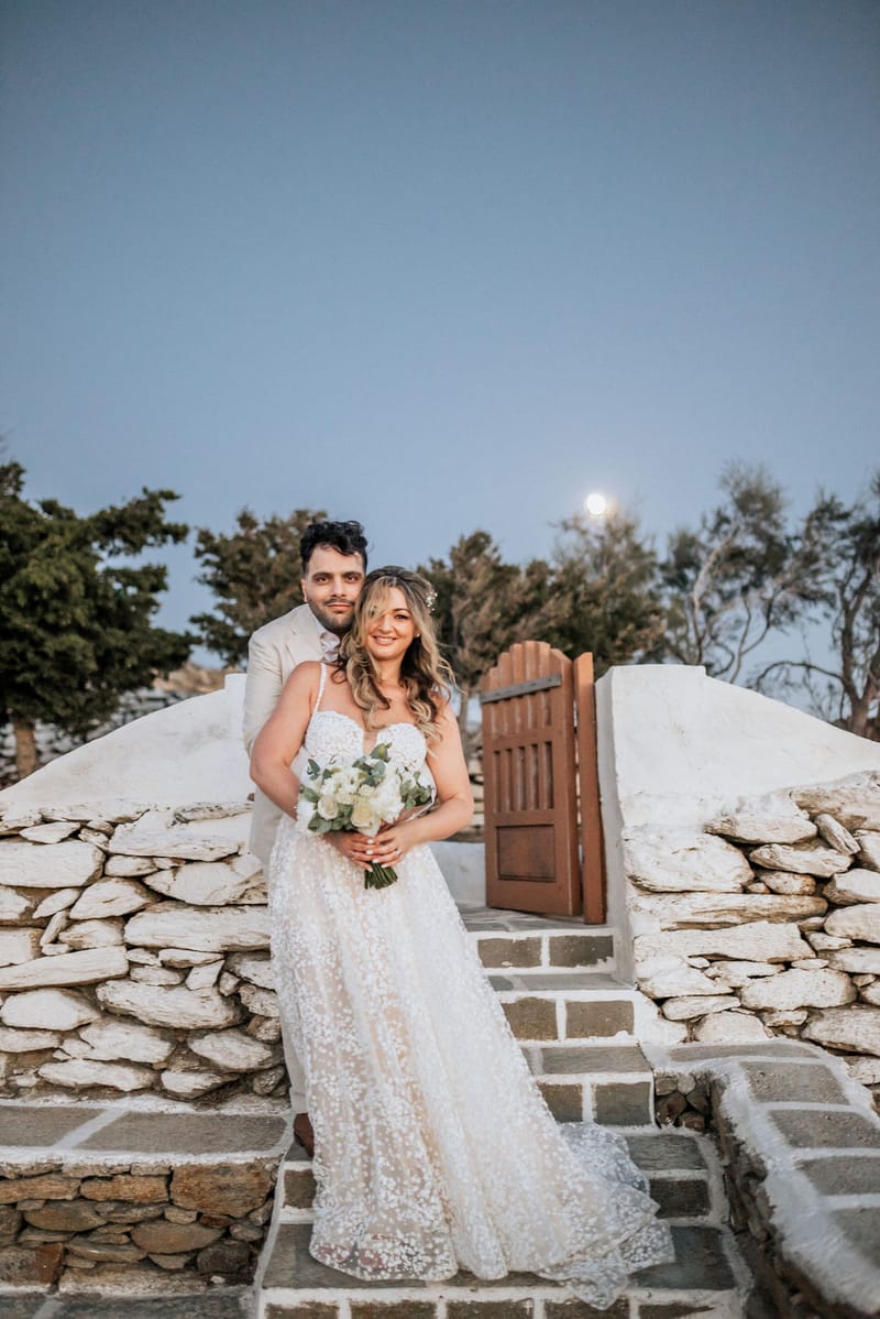 Dianna & Ali Wedding in Ios Island