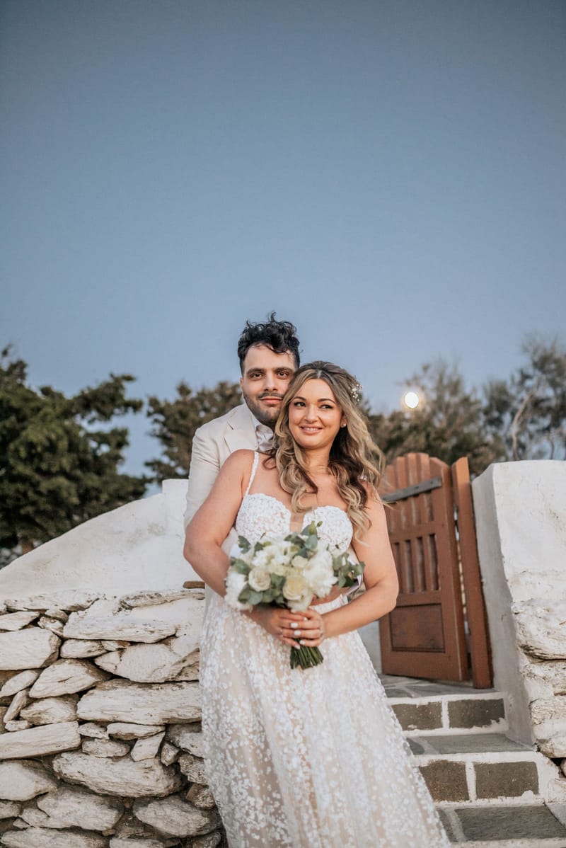 Dianna & Ali Wedding in Ios Island