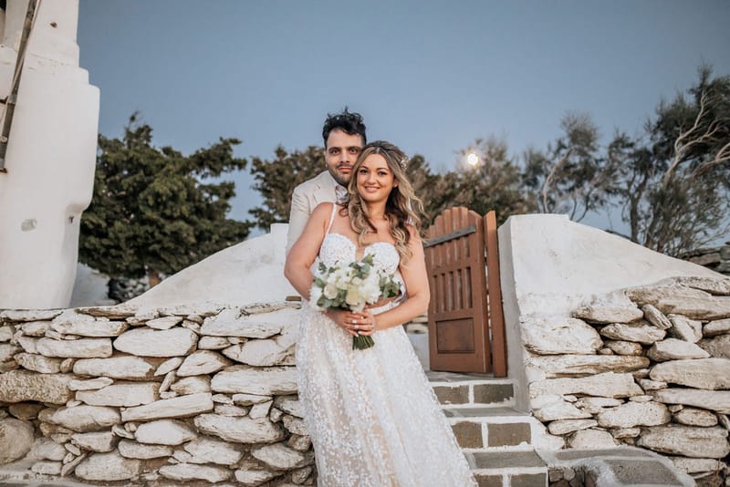 Dianna & Ali Wedding in Ios Island