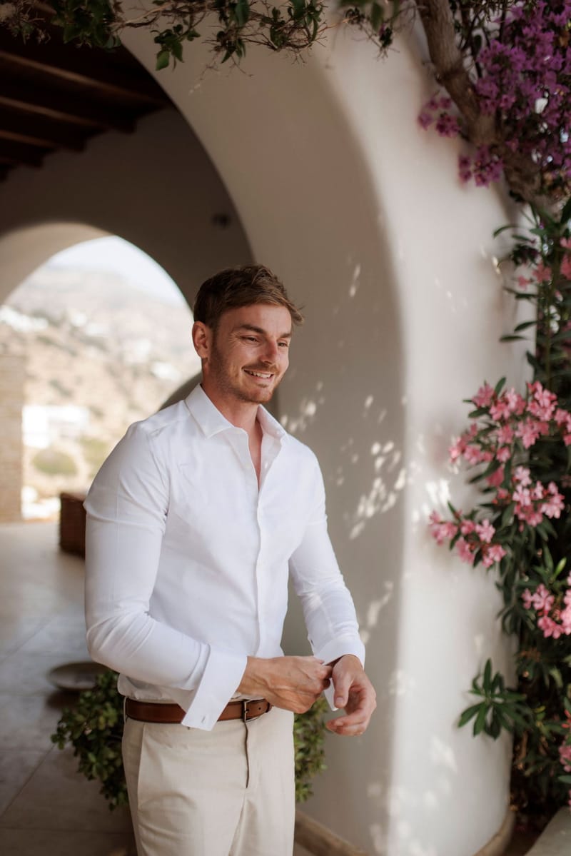 Becca & Phil Wedding in Ios Island 