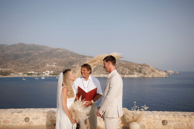 Becca & Phil Wedding in Ios Island 