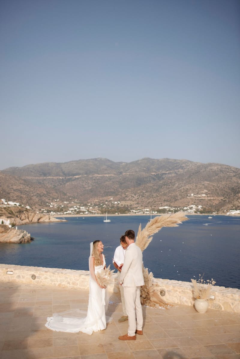 Becca & Phil Wedding in Ios Island 