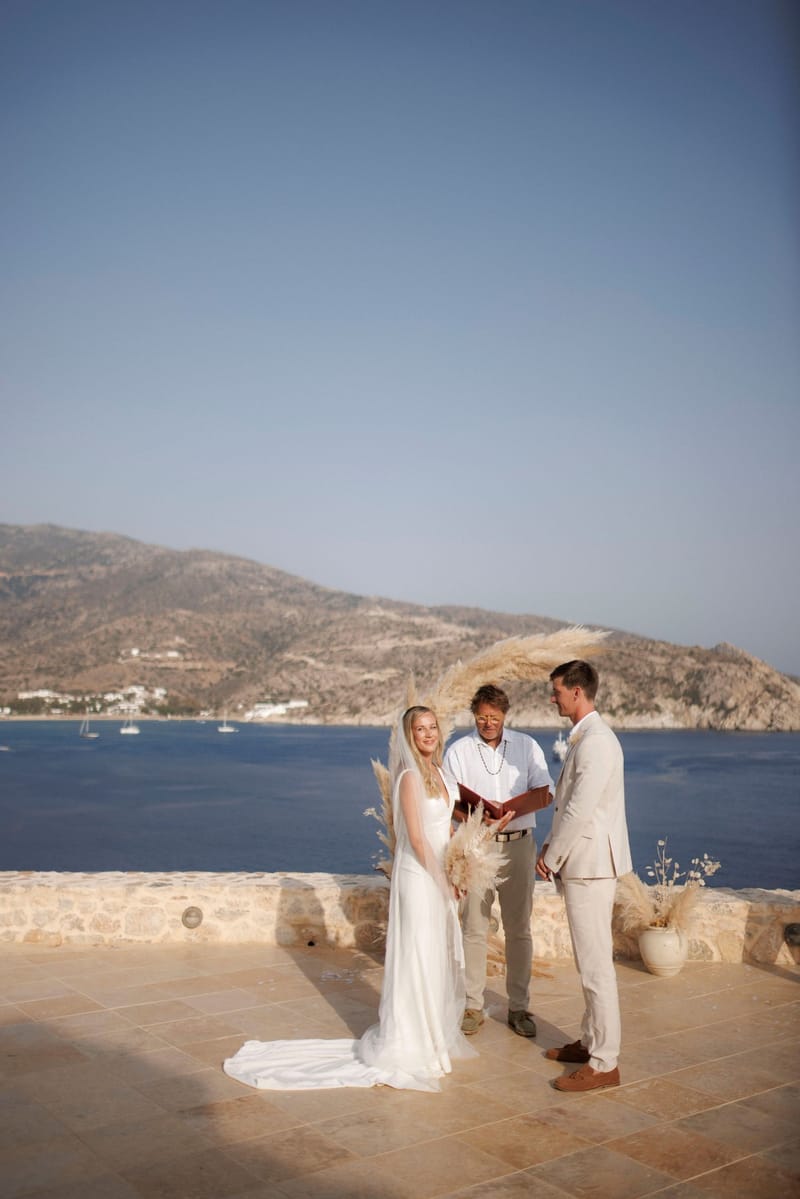 Becca & Phil Wedding in Ios Island 
