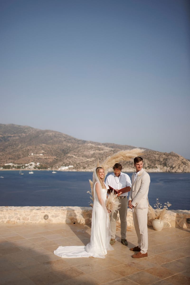 Becca & Phil Wedding in Ios Island 