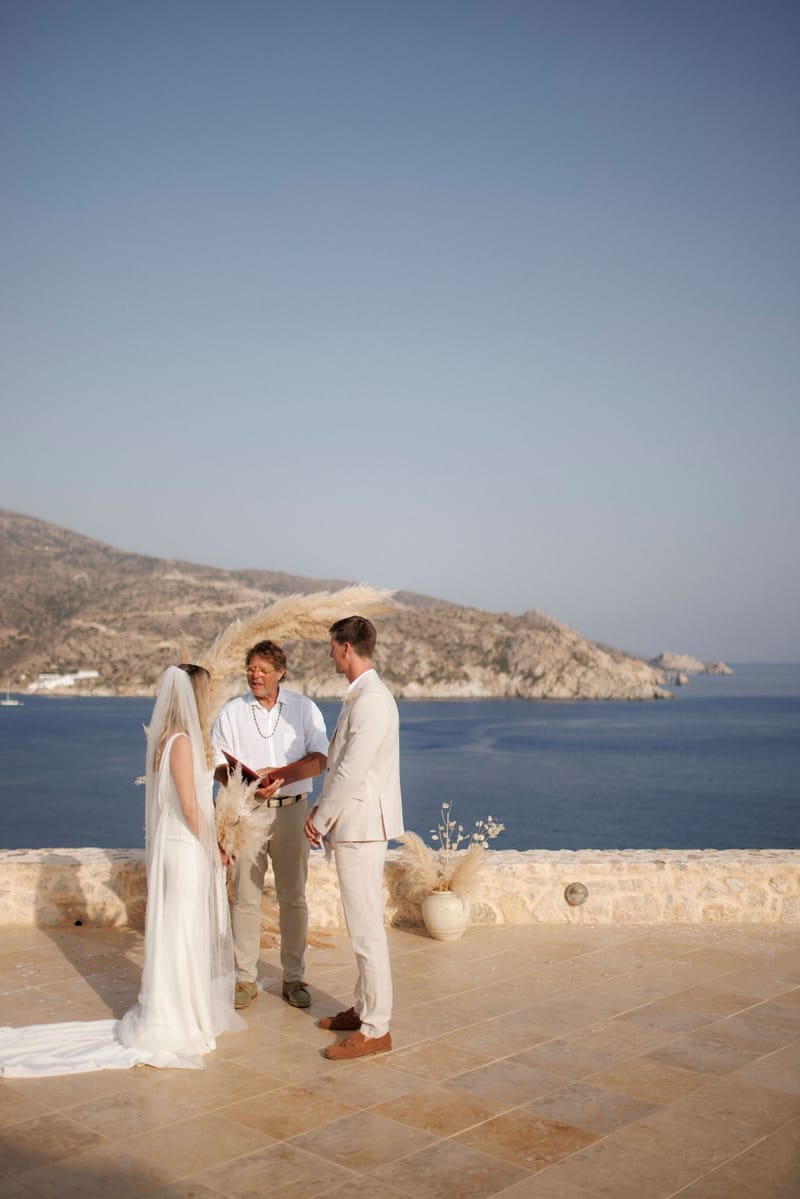 Becca & Phil Wedding in Ios Island 