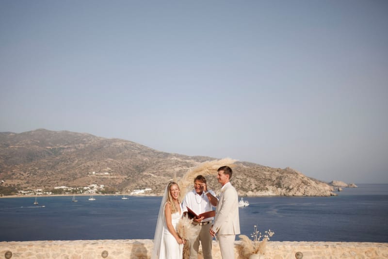 Becca & Phil Wedding in Ios Island 