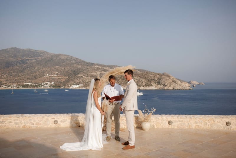 Becca & Phil Wedding in Ios Island 