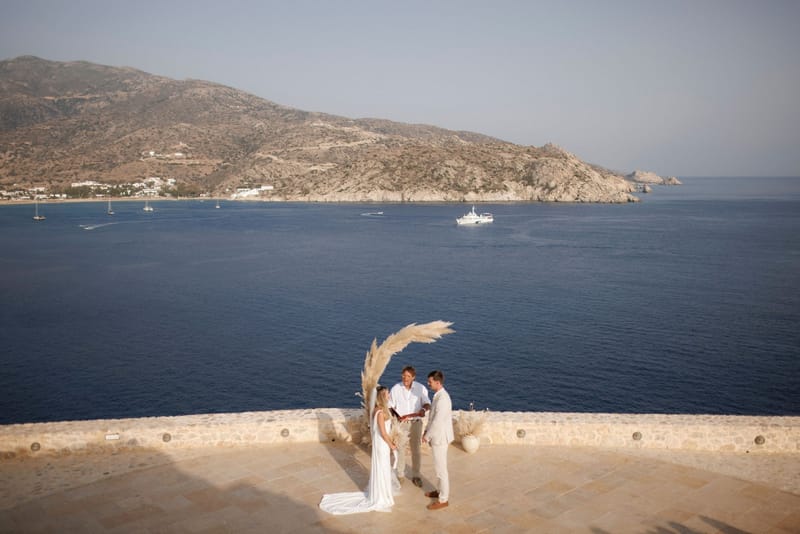 Becca & Phil Wedding in Ios Island 