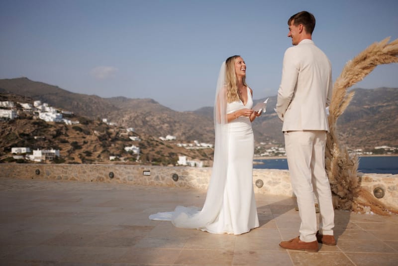 Becca & Phil Wedding in Ios Island 