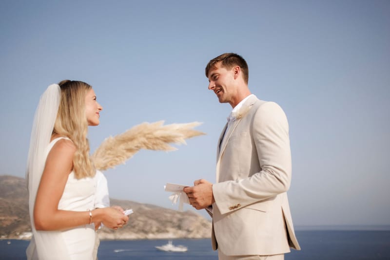 Becca & Phil Wedding in Ios Island 