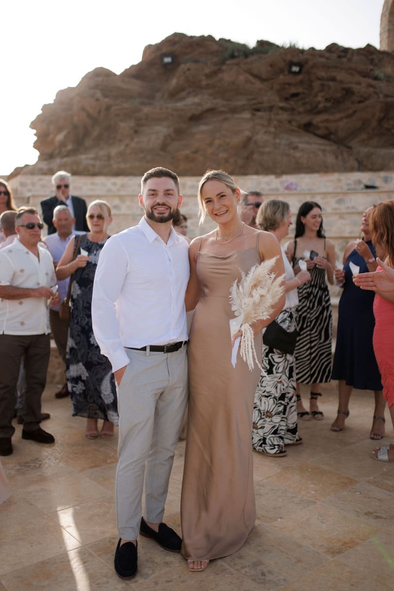 Becca & Phil Wedding in Ios Island 