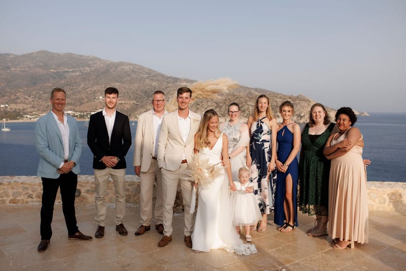 Becca & Phil Wedding in Ios Island 