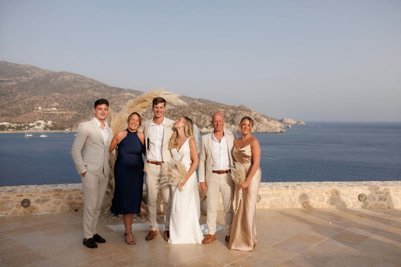 Becca & Phil Wedding in Ios Island 