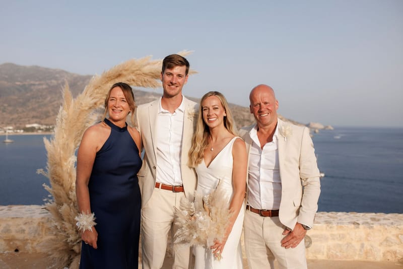 Becca & Phil Wedding in Ios Island 