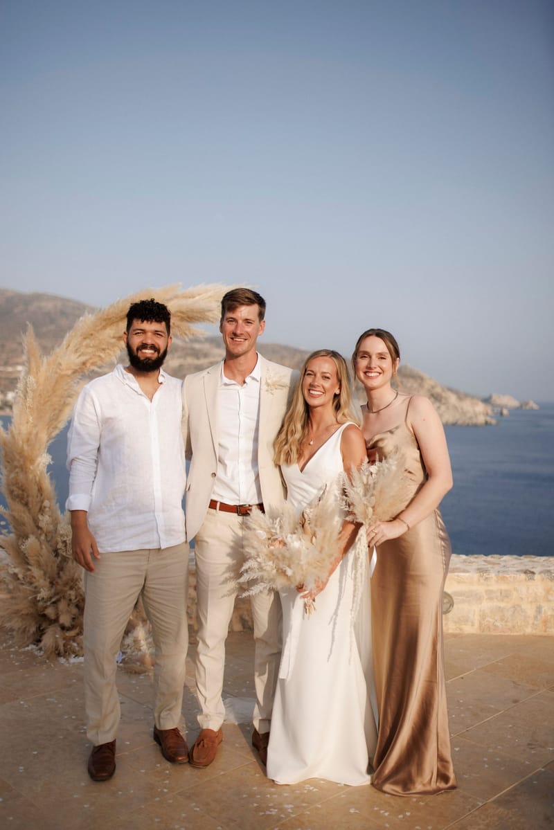 Becca & Phil Wedding in Ios Island 