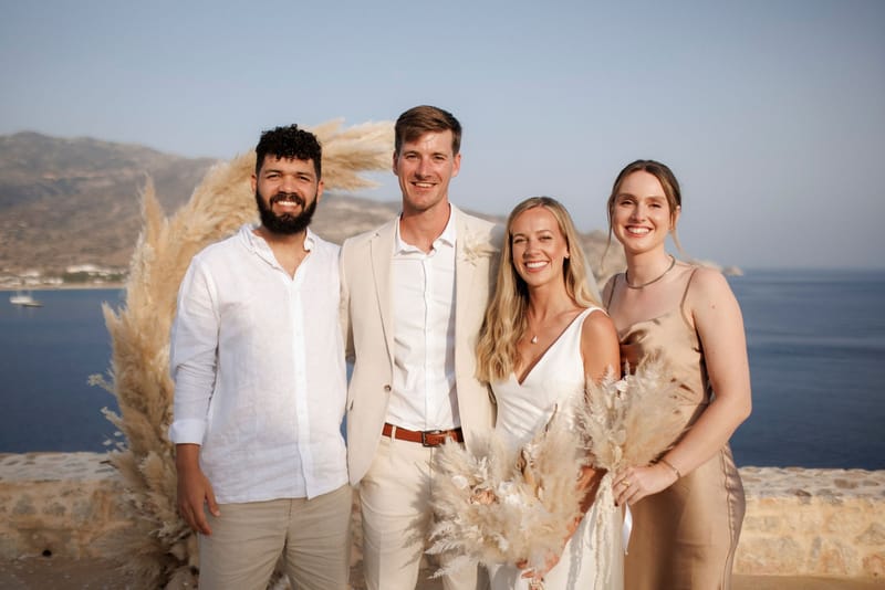 Becca & Phil Wedding in Ios Island 