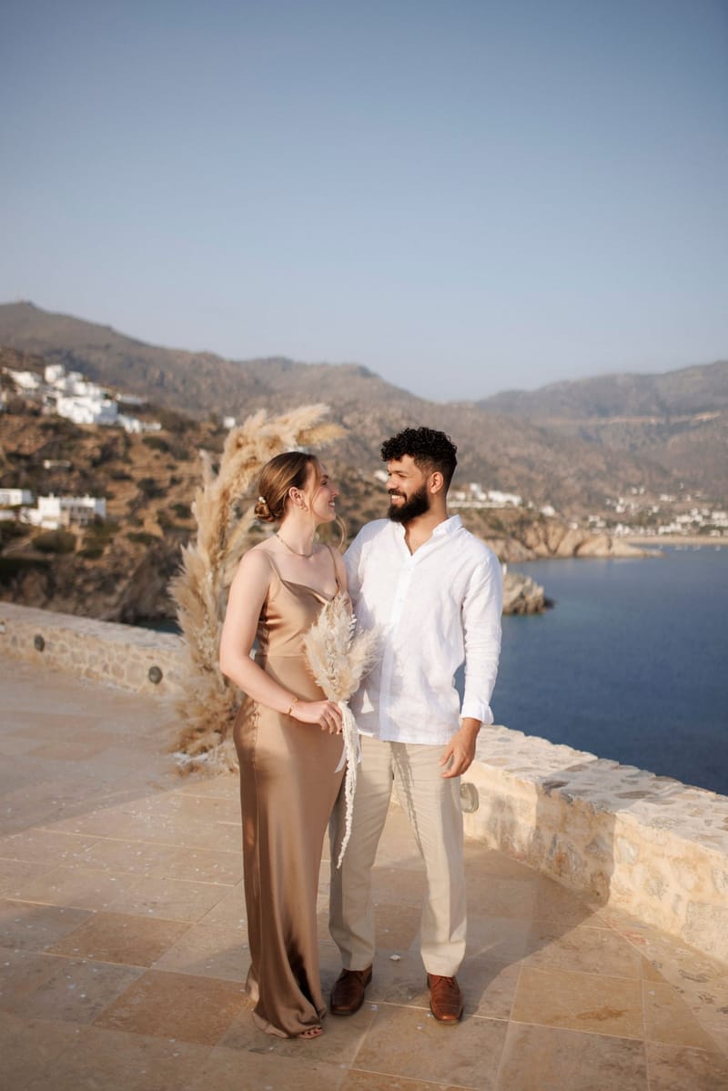 Becca & Phil Wedding in Ios Island 