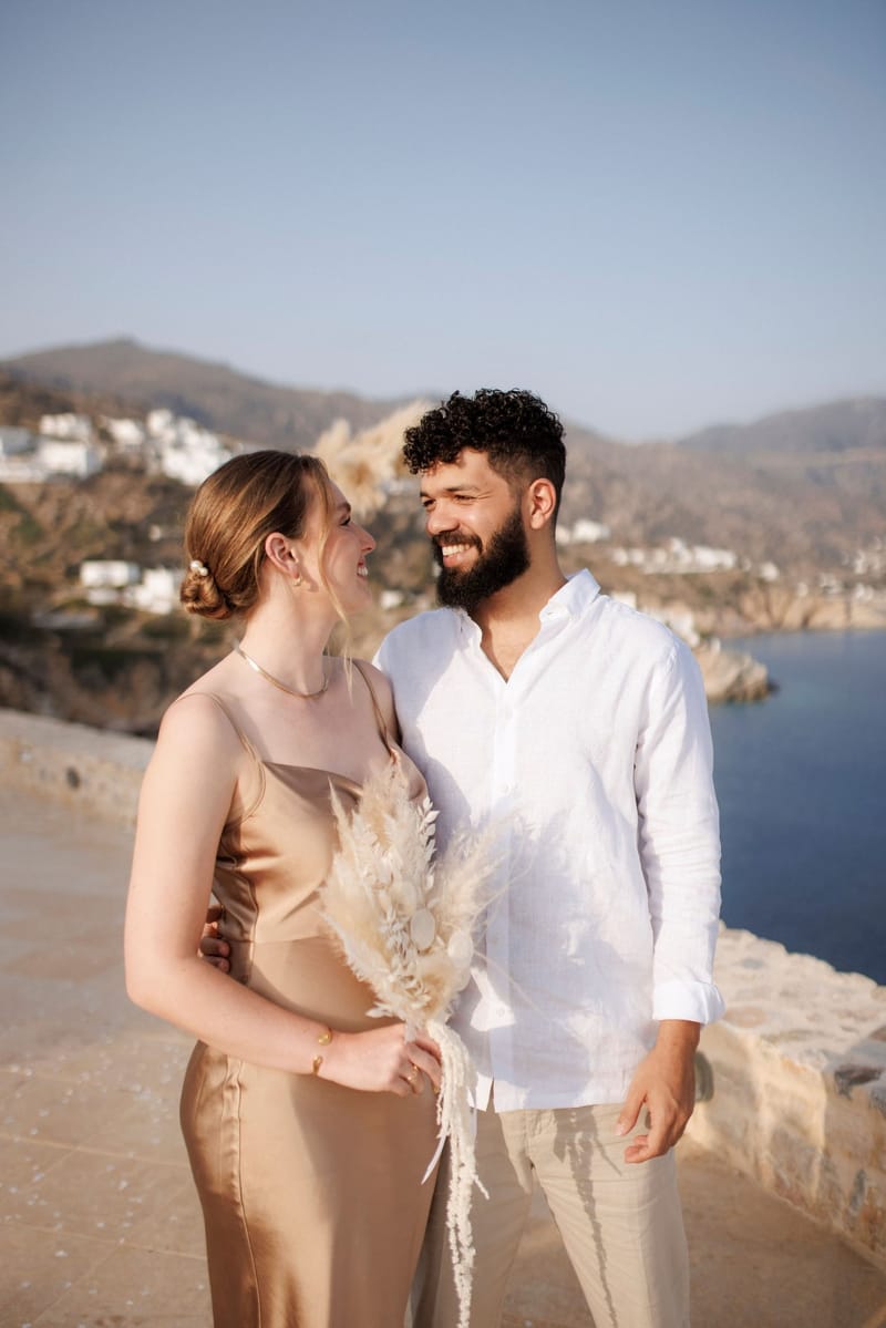 Becca & Phil Wedding in Ios Island 