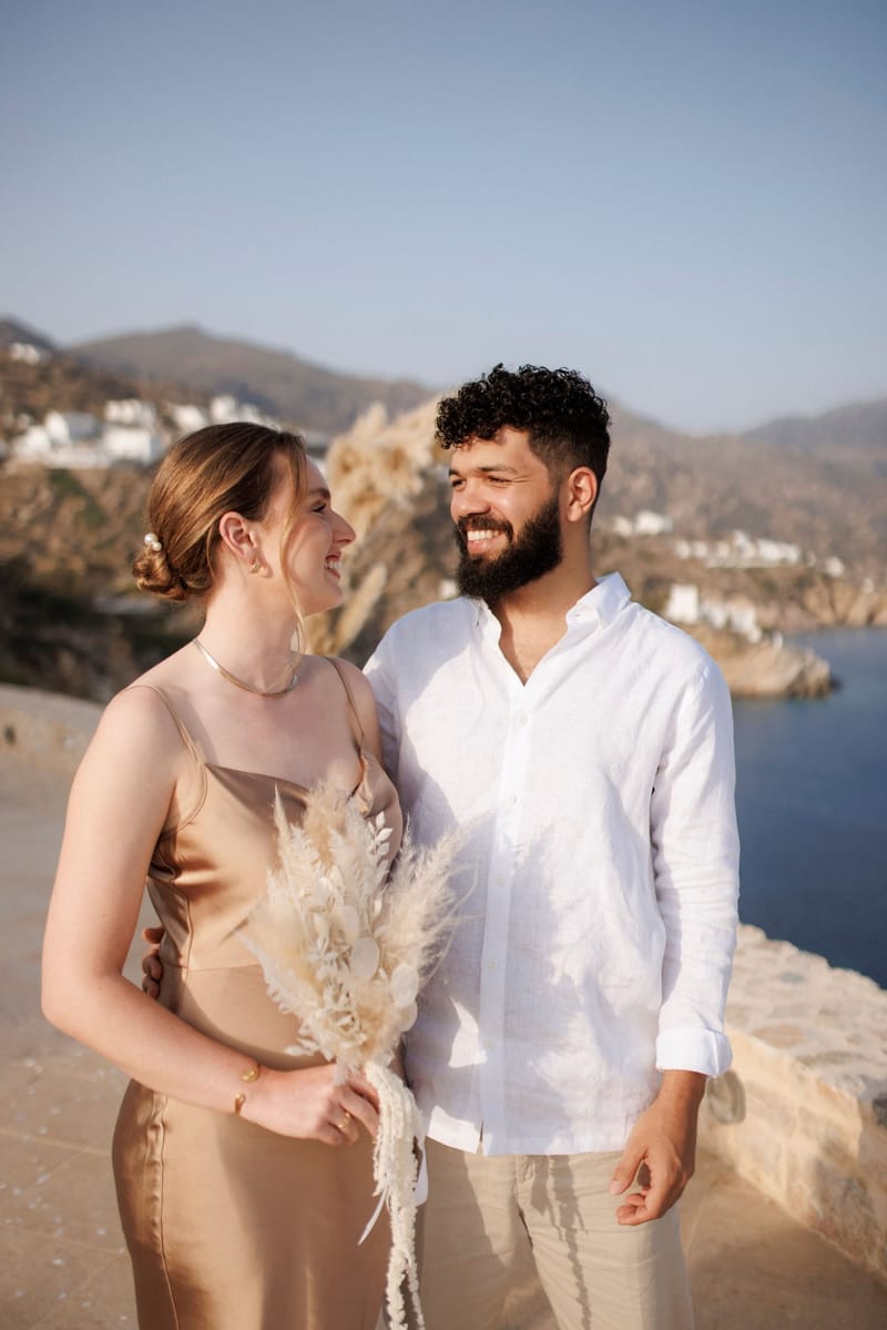 Becca & Phil Wedding in Ios Island 