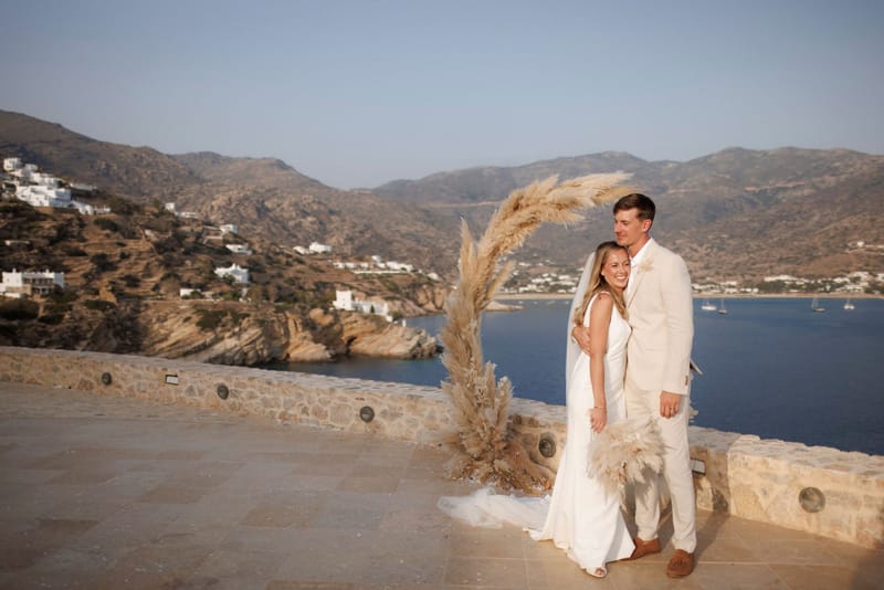 Becca & Phil Wedding in Ios Island 