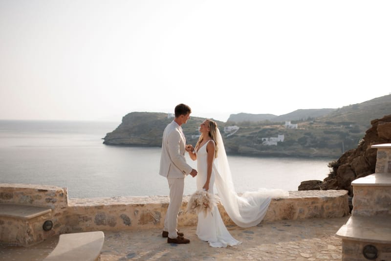Becca & Phil Wedding in Ios Island 