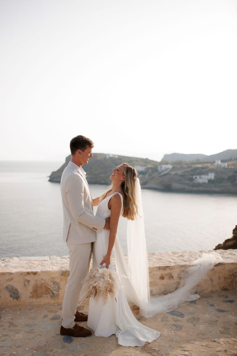 Becca & Phil Wedding in Ios Island 