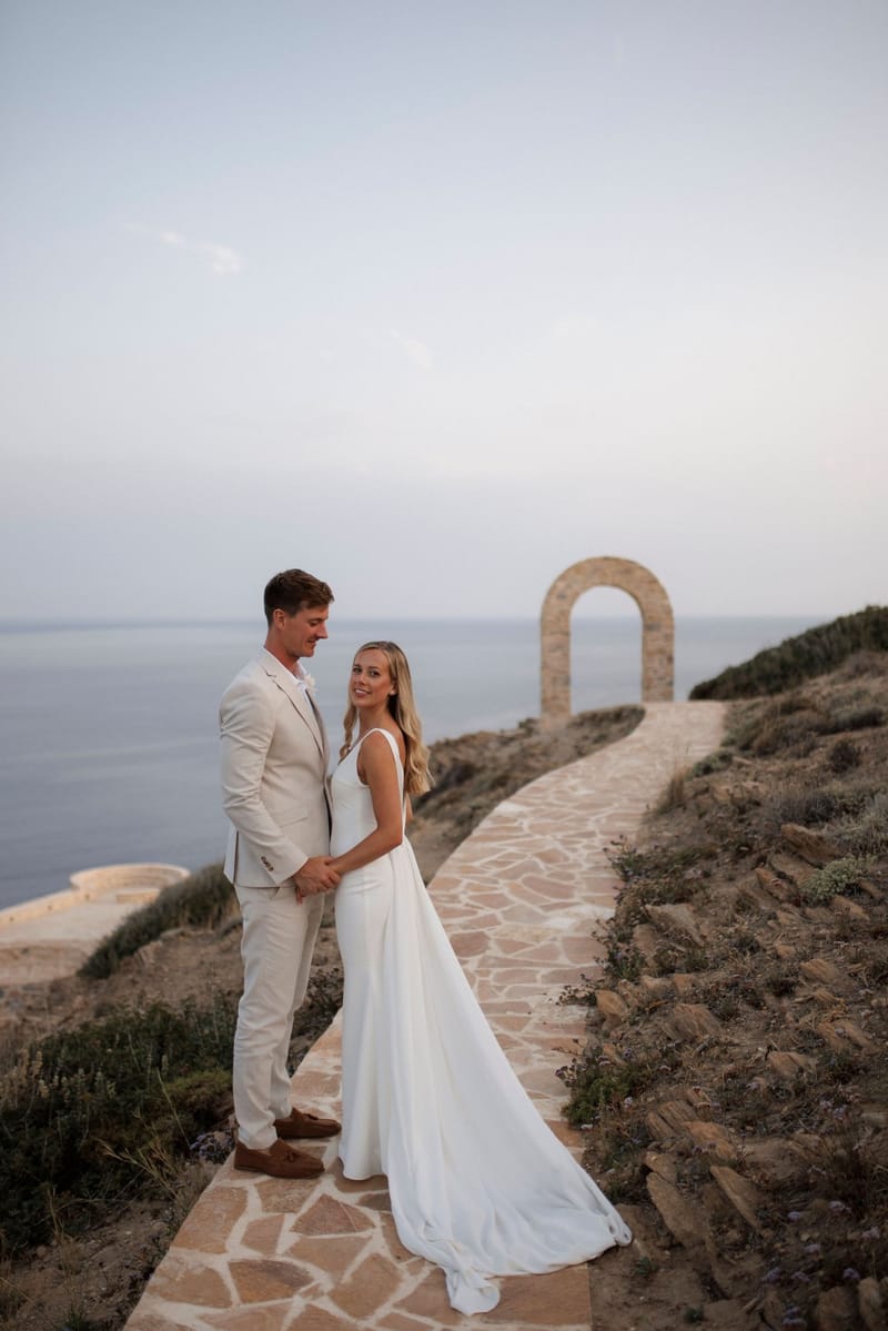 Becca & Phil Wedding in Ios Island 