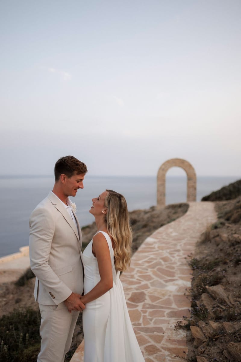 Becca & Phil Wedding in Ios Island 
