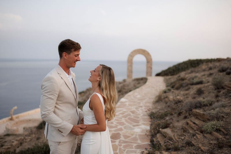 Becca & Phil Wedding in Ios Island 