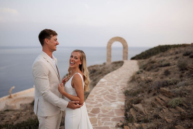 Becca & Phil Wedding in Ios Island 