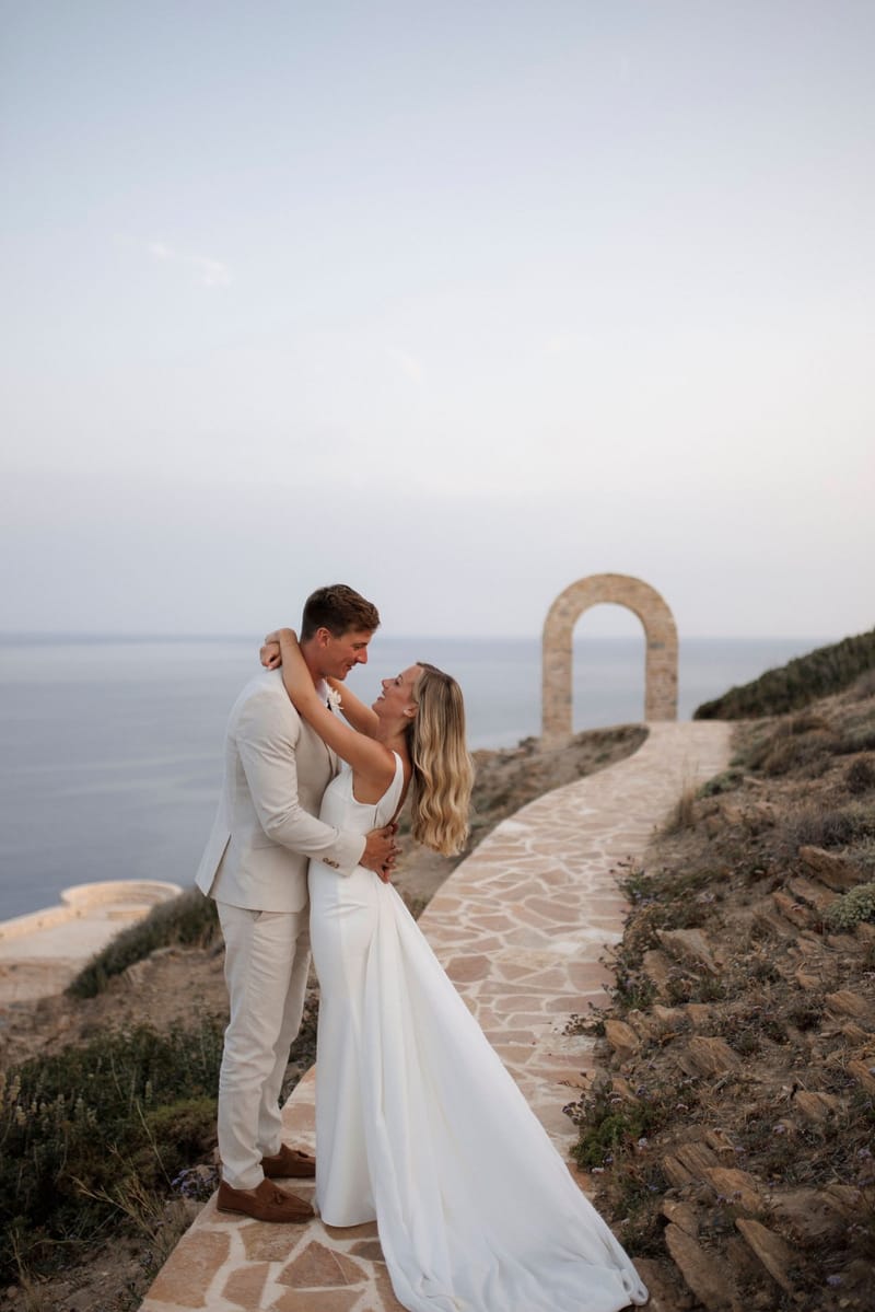 Becca & Phil Wedding in Ios Island 