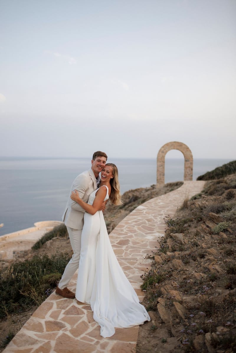 Becca & Phil Wedding in Ios Island 