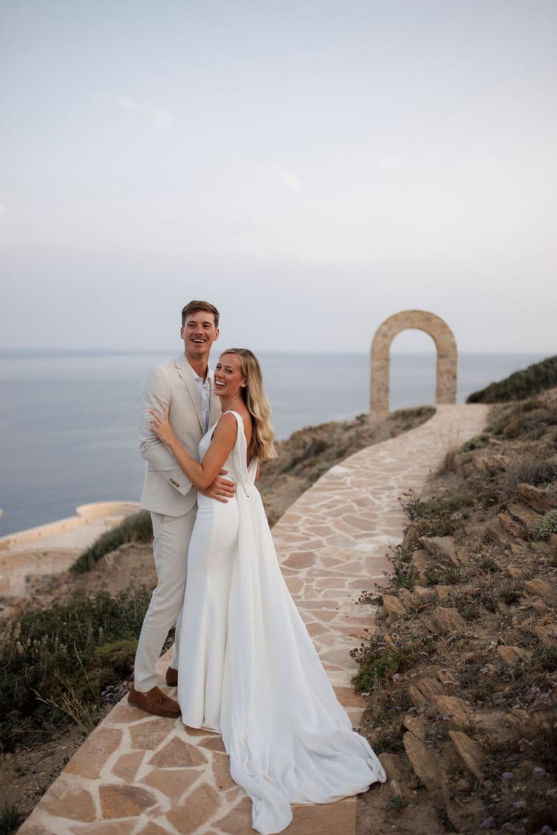 Becca & Phil Wedding in Ios Island 
