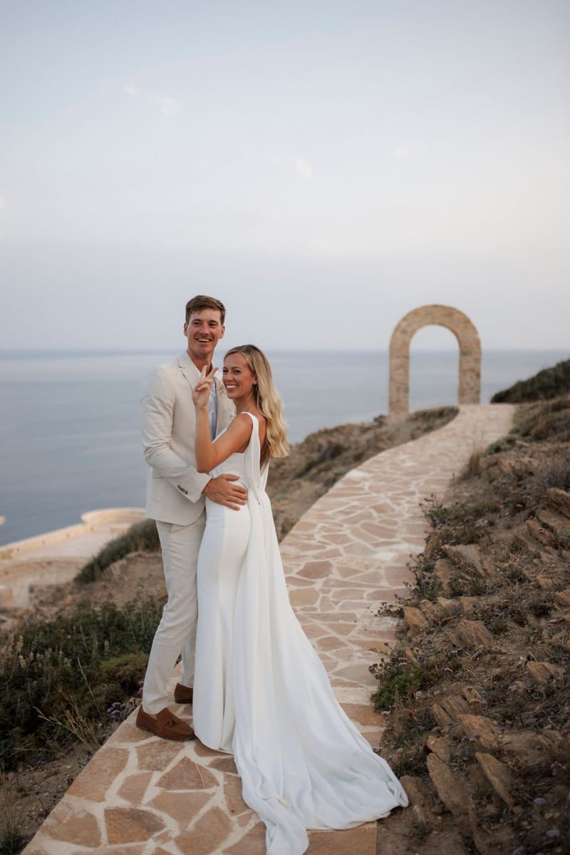 Becca & Phil Wedding in Ios Island 