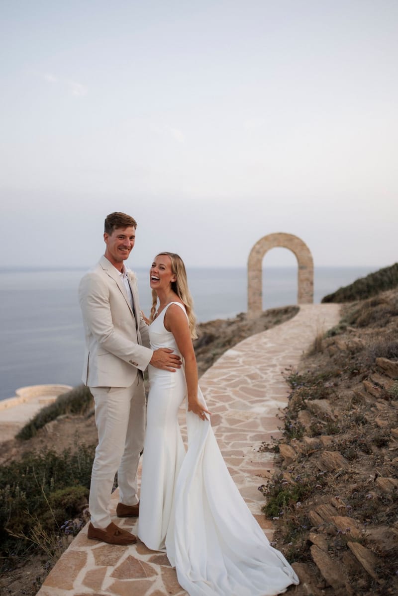 Becca & Phil Wedding in Ios Island 