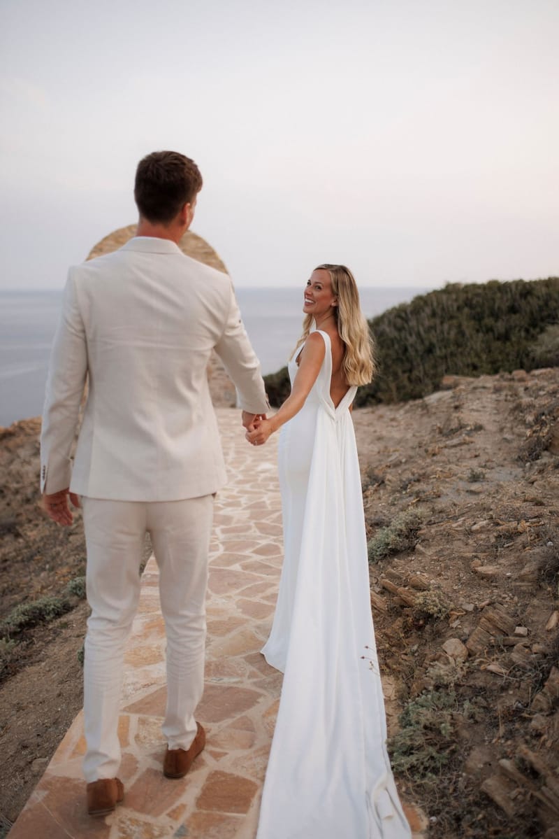 Becca & Phil Wedding in Ios Island 
