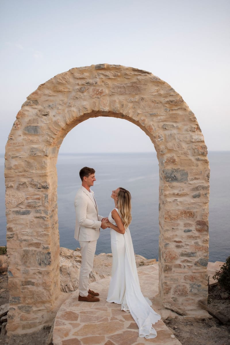 Becca & Phil Wedding in Ios Island 