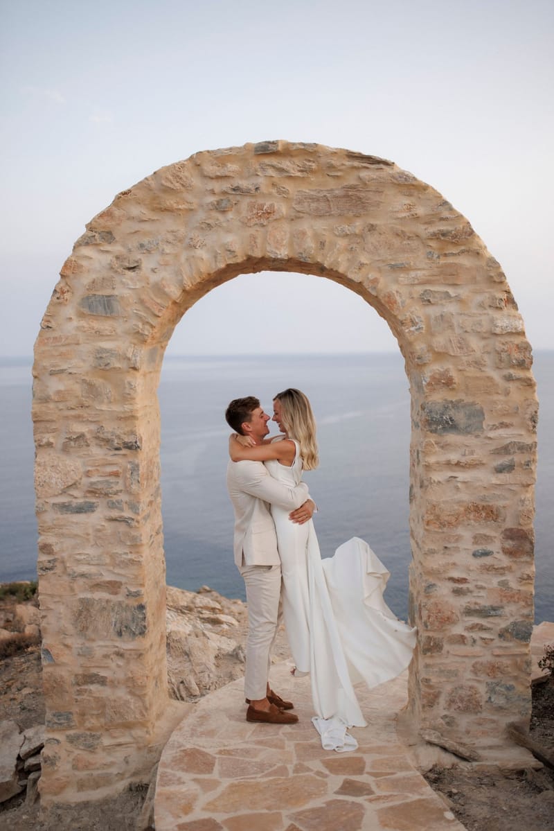 Becca & Phil Wedding in Ios Island 