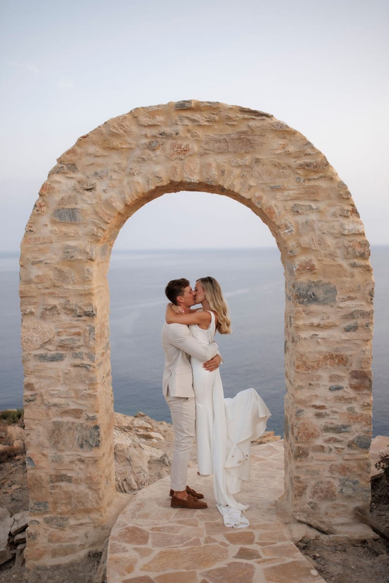 Becca & Phil Wedding in Ios Island 