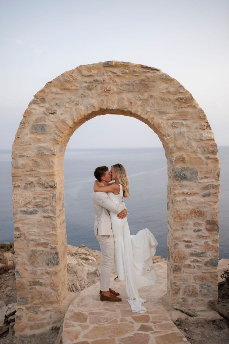 Becca & Phil Wedding in Ios Island 