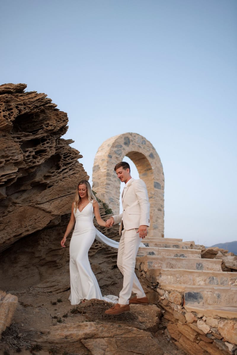 Becca & Phil Wedding in Ios Island 
