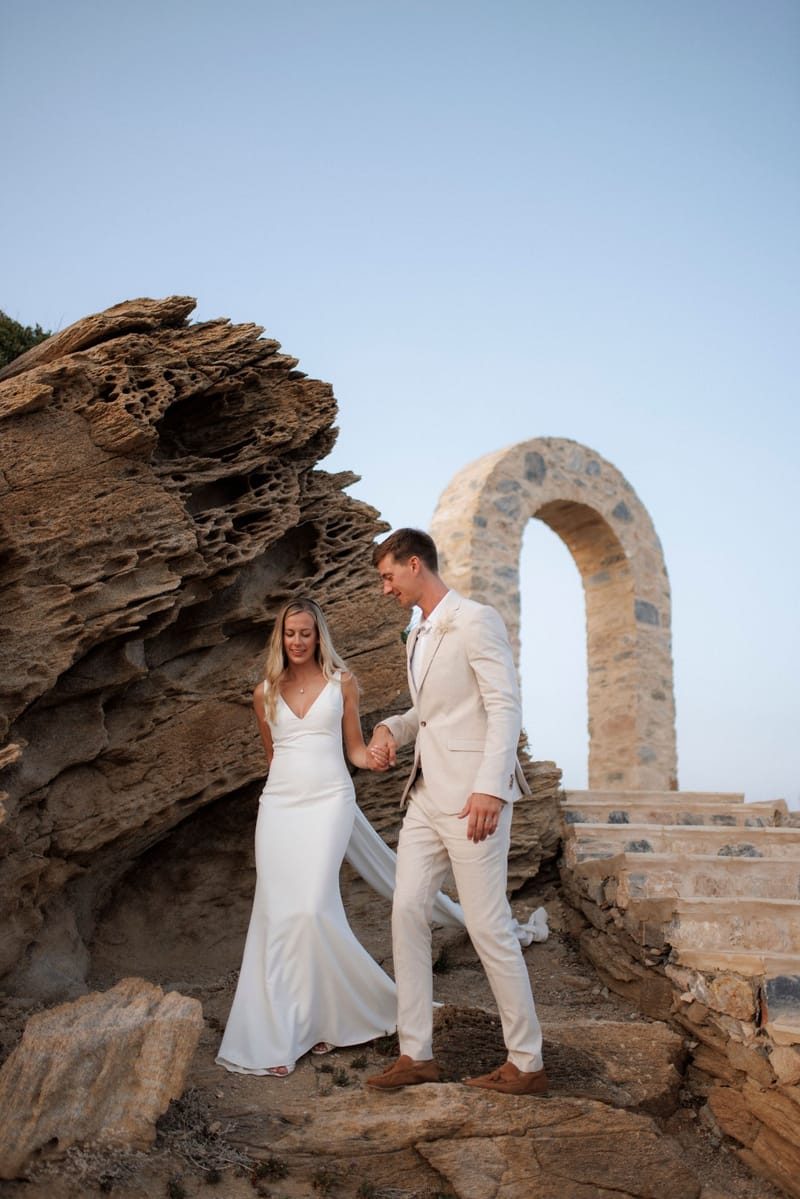 Becca & Phil Wedding in Ios Island 