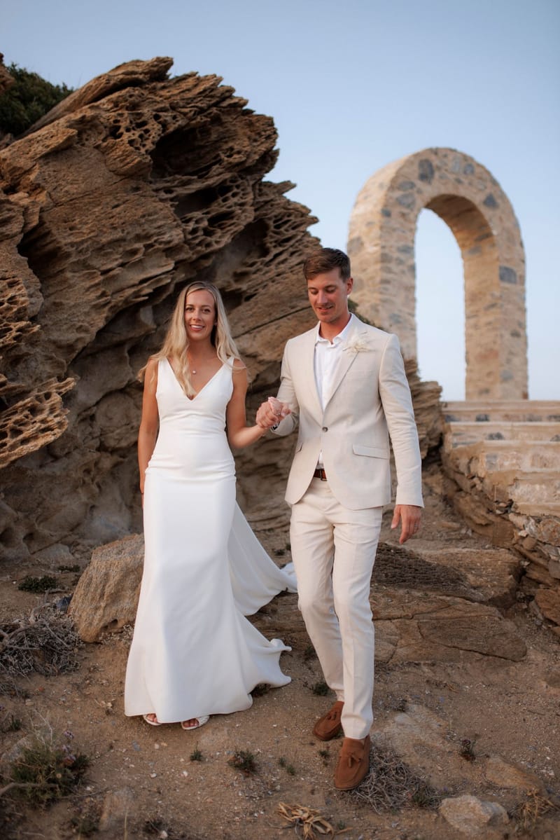 Becca & Phil Wedding in Ios Island 
