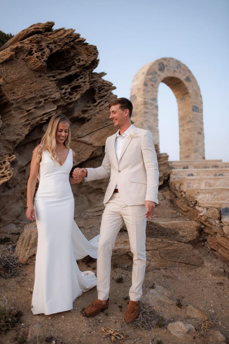Becca & Phil Wedding in Ios Island 