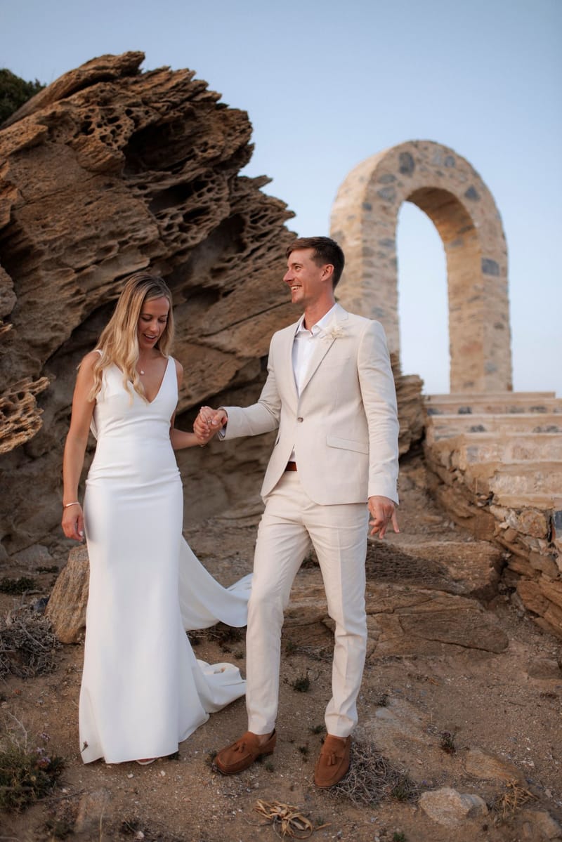 Becca & Phil Wedding in Ios Island 
