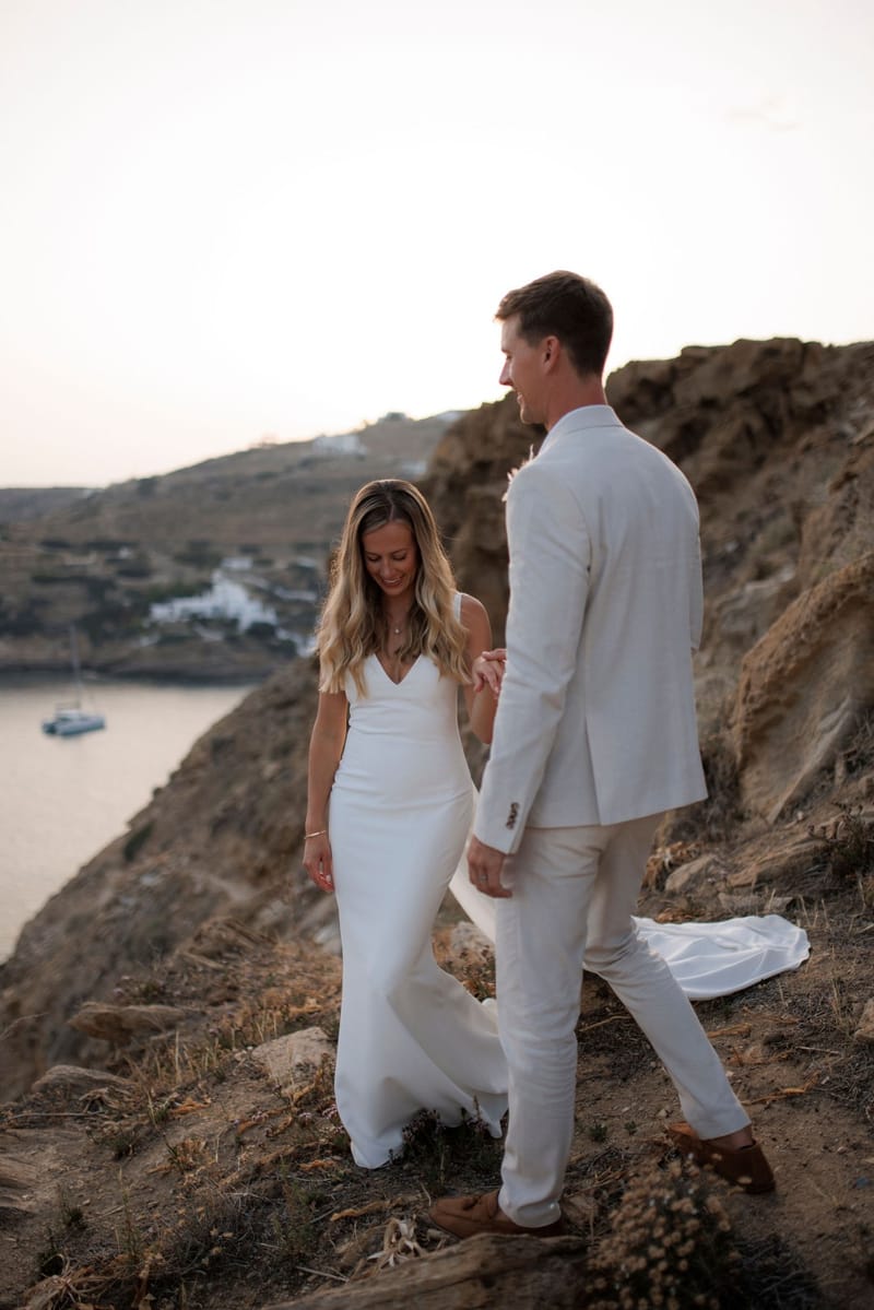 Becca & Phil Wedding in Ios Island 